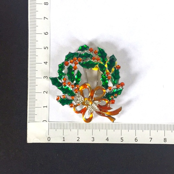 ๐50% OFF/3+...Christmas Wreath Brooch - Picture 8 of 10